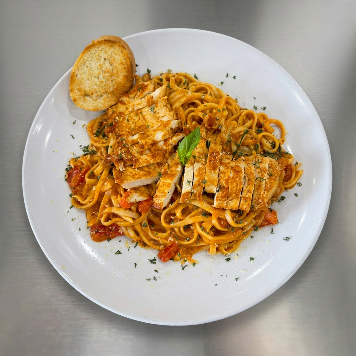 Spicy Basil Pasta